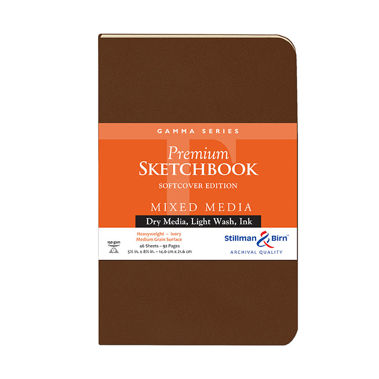 Stillman & Birn Gamma Softcover Sketchbook 5.5x8.5