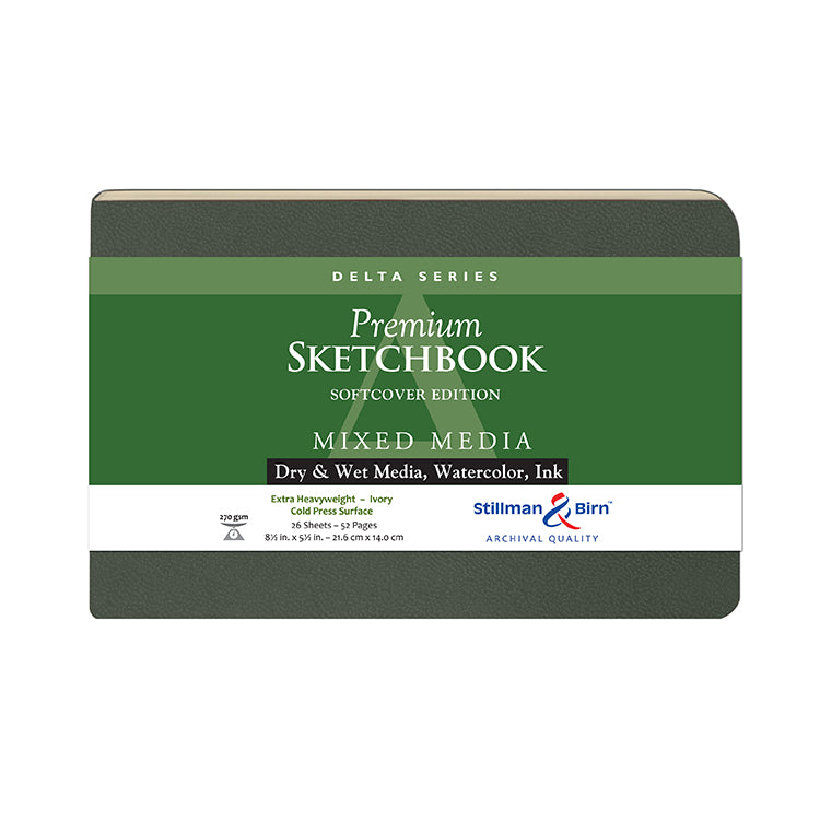Stillman & Birn Delta Softcover Sketchbook 8.5x5.5