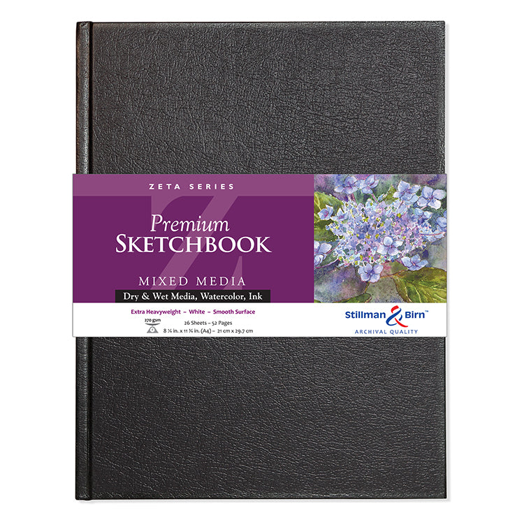 Stillman & Birn Zeta Hardbound Sketchbook A4 Ivory