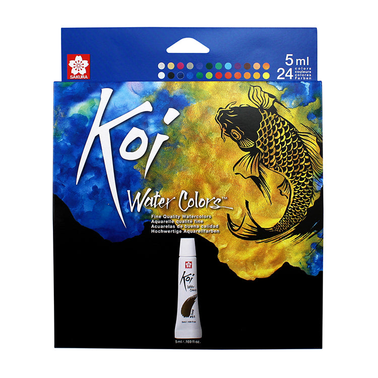 Koi 24-Color 5ml Watercolor Set
