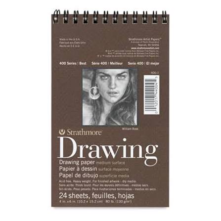 Strathmore 400 Drawing Spiral 4x6