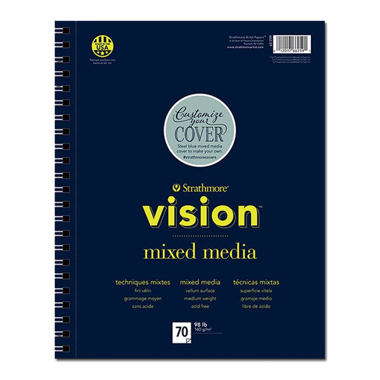 Strathmore Vision Mixed Media Paper Pad 5.5x8.5