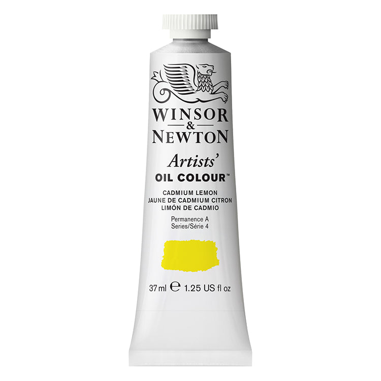Winsor Newton Artists Oil Color Cadmium Lemon 37ml ⚠️