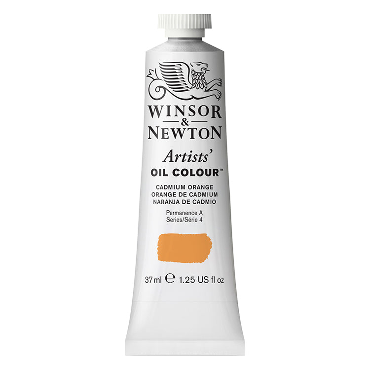 Winsor Newton Artists Oil Color Cadmium Orange 37ml ⚠️