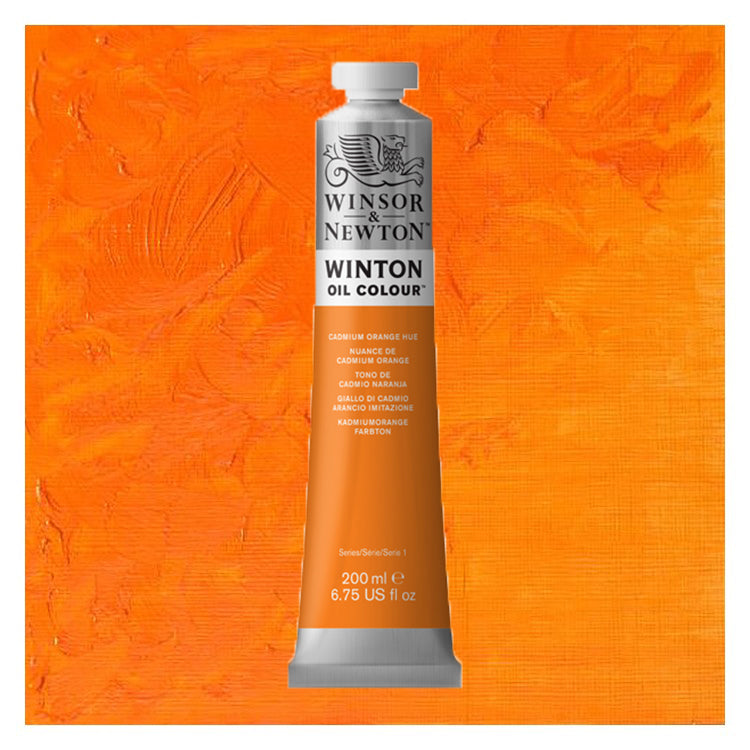 Winsor Newton Winton Oil Color Cadmium Orange Hue 37ml