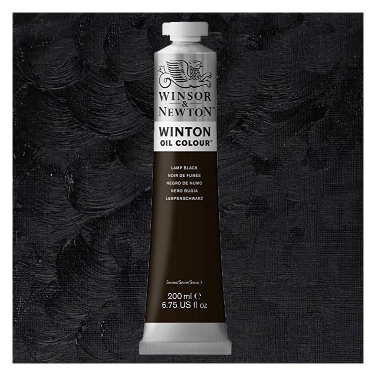 Winsor Newton Winton Oil Color Lamp Black 37ml