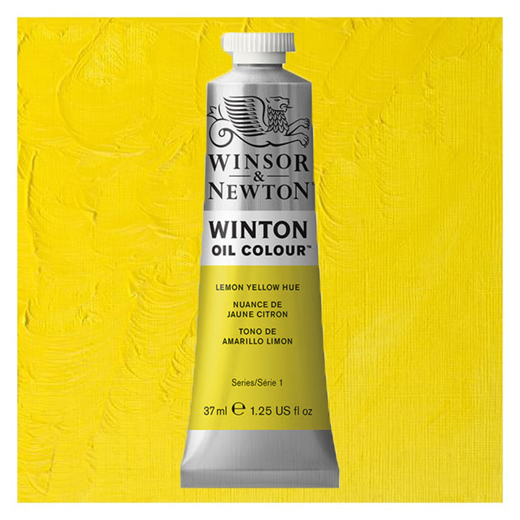 Winsor Newton Winton Oil Color Lemon Yellow Hue 37ml