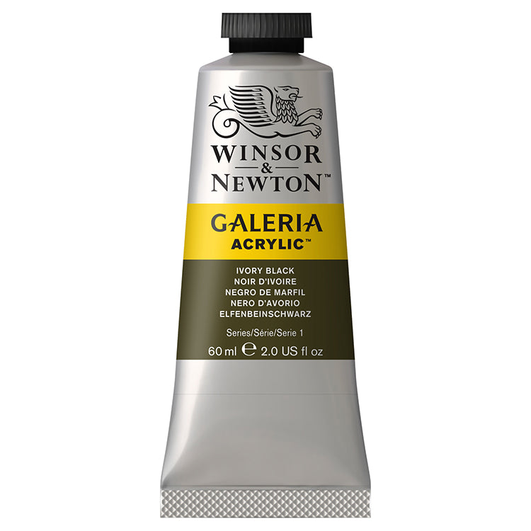 Winsor Newton Galeria Acrylic Ivory Black 60ml