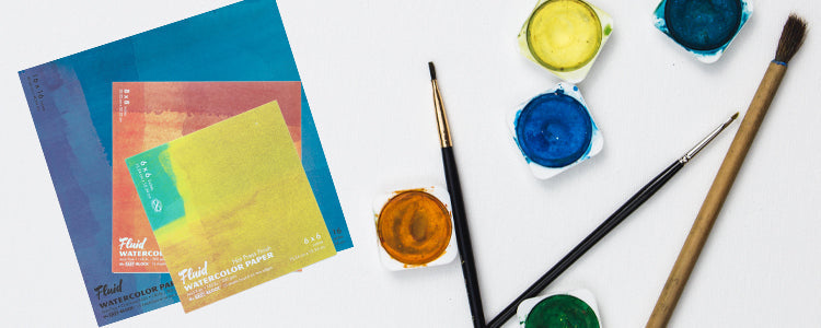 Fluid Watercolor Blocks