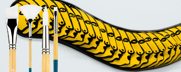 Princeton Snap! Series 9850 Brushes