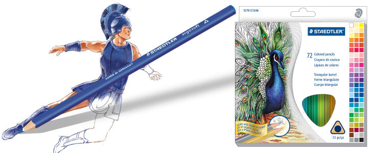 Staedtler Triangular Colored Pencils