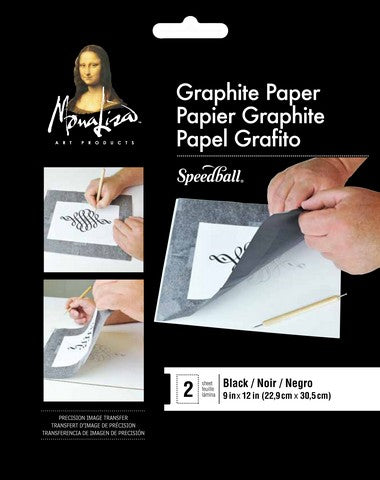 Black Graphite transfer 9X12 2 sheets / Pack