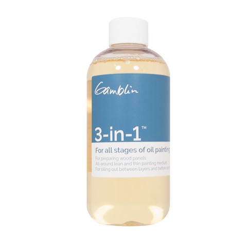 Gamblin 3-in-1 Oil Medium 8 Oz