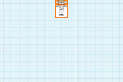 Clearprint 1000H Paper 10X10 Gridded 24X36 10/Pk