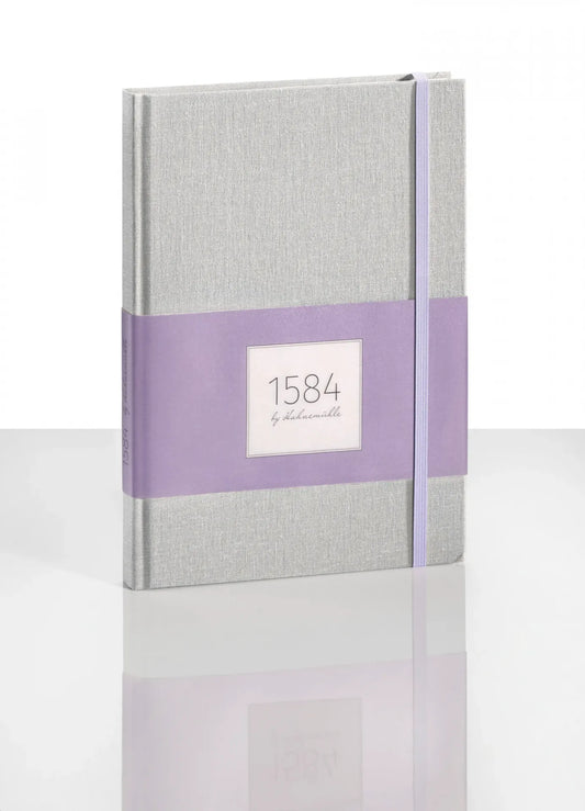 1584 Notebook Dotted Lilac 5.83x8.27" 100sh 90gsm / 100gsm