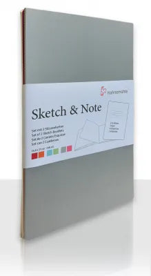 Hahnemuhle Sketch & Note A5 Booklets Grey/Pink Bundle