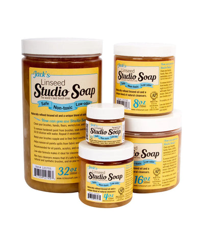 Jack's Linseed Studio Soap 4oz