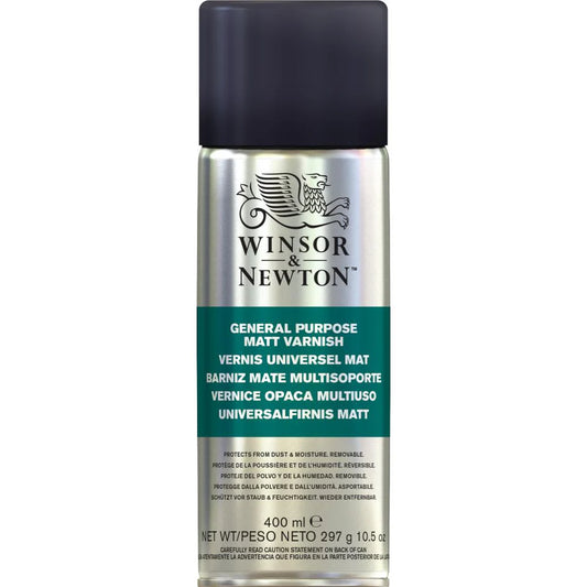 Winsor Newton Aerosol General Purpose Matte Varnish 14oz