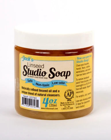 Jack's Linseed Studio Soap 4oz