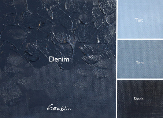 Gamblin 1980 Oil 37Ml Denim Blue