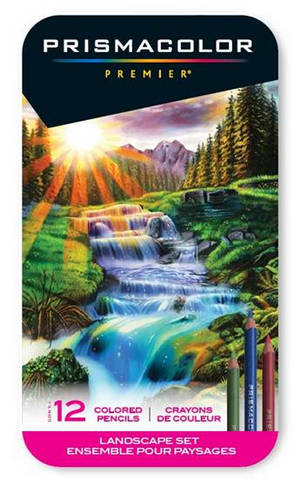 Prismacolor Premier Colored Pencil Set 12ct Original Colors Landscape