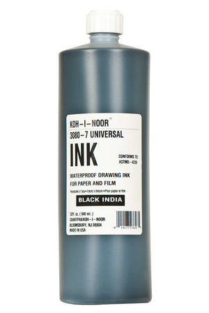 Koh-I-Noor Universal Ink Black 8oz
