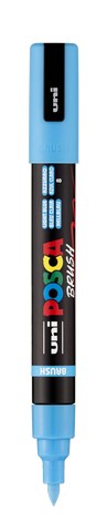 Posca Paint Marker PC-5BR Brush Light Blue