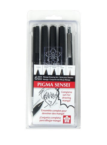 Sakura Pigma Sensei Manga Drawing Kit