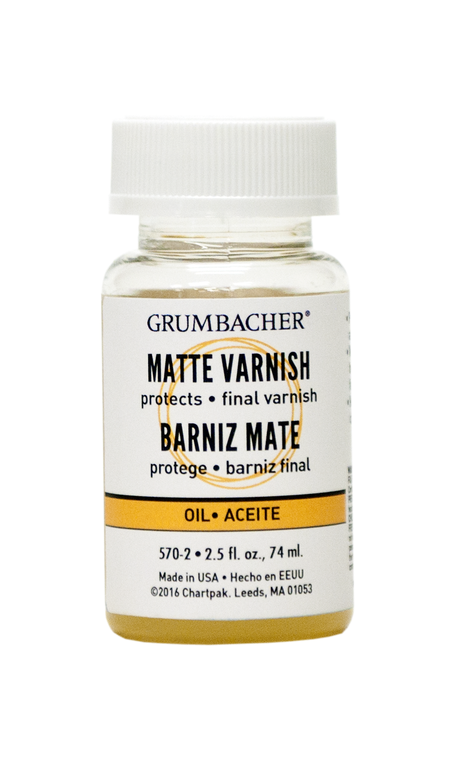 Grumbacher Matte Varnish 2-1/2oz