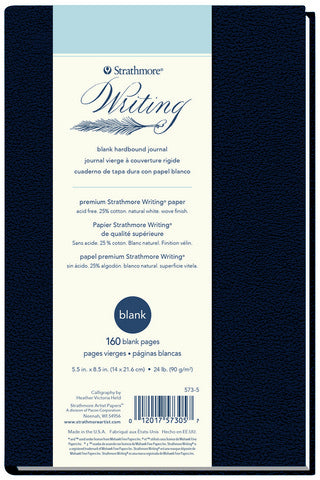 Strathmore Writing Journal Hardbound 5.5x8.5 Blank