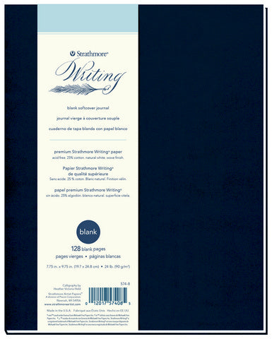Strathmore Writing Journal Softcover 7.75x9.75 Blank