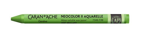 Caran d'Ache Neocolor II Bright Green 10-pack