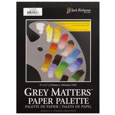 Grey Matters Paper Palette 9x12