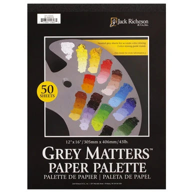 Grey Matters Paper Palette 12x16