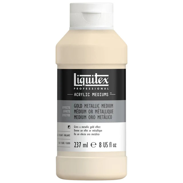 Liquitex Metallic Gold Medium 8 oz.