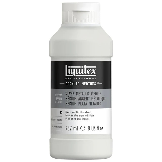 Liquitex Metallic Silver Medium 8 oz.