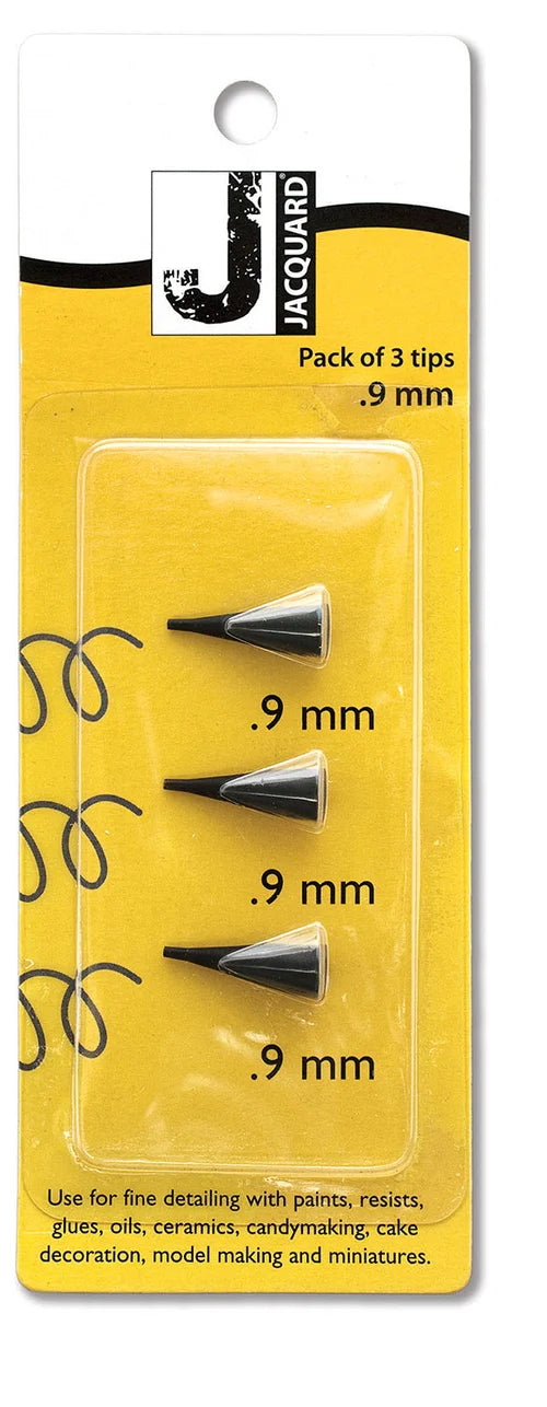 Jacquard Plastic Tips .9mm 3pk