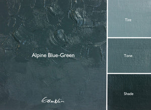 Gamblin Artist Oil Color 37ml Alpine Blue-Green