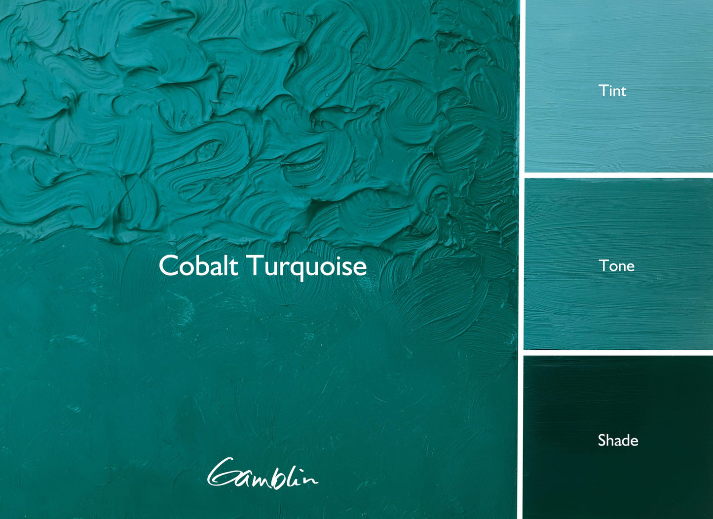 Gamblin Artist Oil Color 37ml Cobalt Turquoise