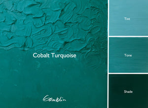 Gamblin Artist Oil Color 37ml Cobalt Turquoise