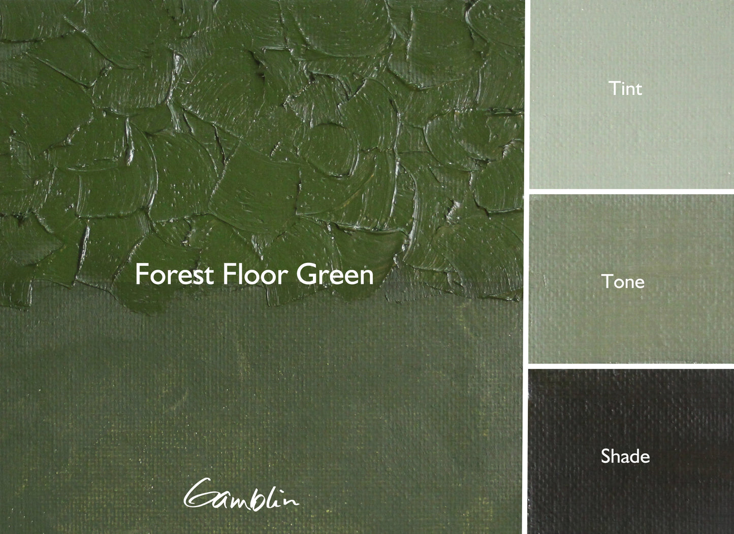 Gamblin Artist Oil Color 37ml Forest Floor Green