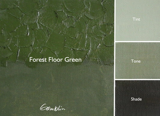 Gamblin Artist Oil Color 37ml Forest Floor Green