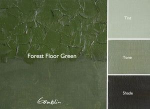 Gamblin Artist Oil Color 37ml Forest Floor Green