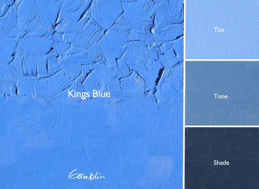 Gamblin Artist Oil Color 37ml Kings Blue