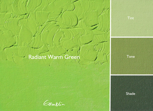 Gamblin Artist Oil Color 37ml Radiant Warm Green