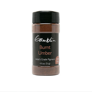 Gamblin Dry Pigment Burnt Umber 4oz ⚠️