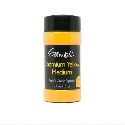Gamblin Dry Pigment Cadmium Yellow Medium 4oz ⚠️