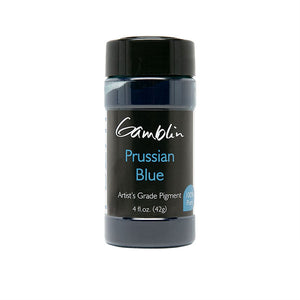 Gamblin Dry Pigment Prussian Blue 4oz