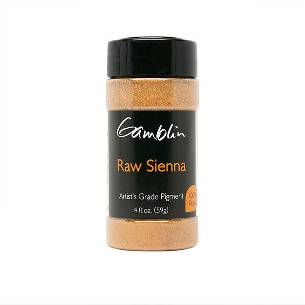 Gamblin Dry Pigment Raw Sienna 4oz ⚠️