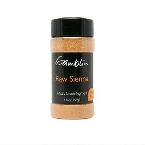 Gamblin Dry Pigment Raw Sienna 4oz ⚠️